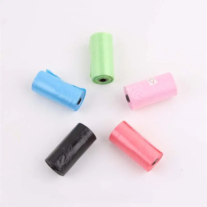 100pcs(5 Roll X 20pcs) Dogs Cats Poop Bag Biodegradable Garbage Pet Dog Waste Bags Dog Cat Cleaning Up Refill Garbage Bag