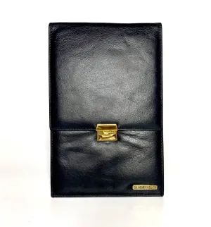 1970s Sergio Rossi Travel Passport Wallet Clutch Organizer