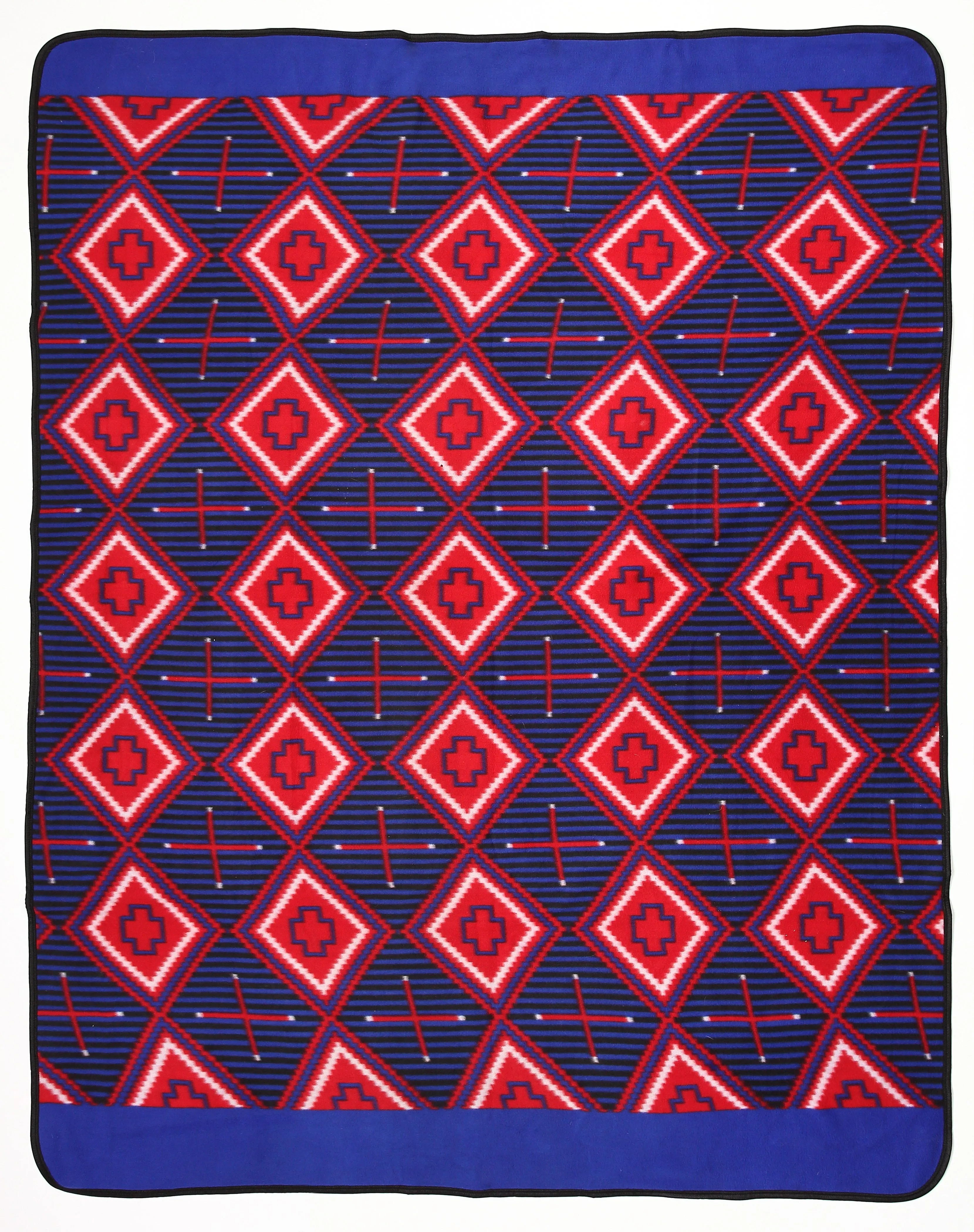 60" X 80" Fleece Lodge Blanket #29