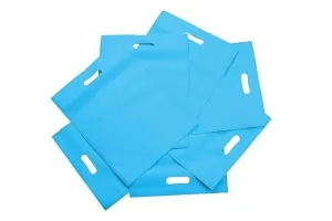 Agrashri Enterprises D Cut Cloth Carry Bag Set (Pack of 50 , Sky Blue)