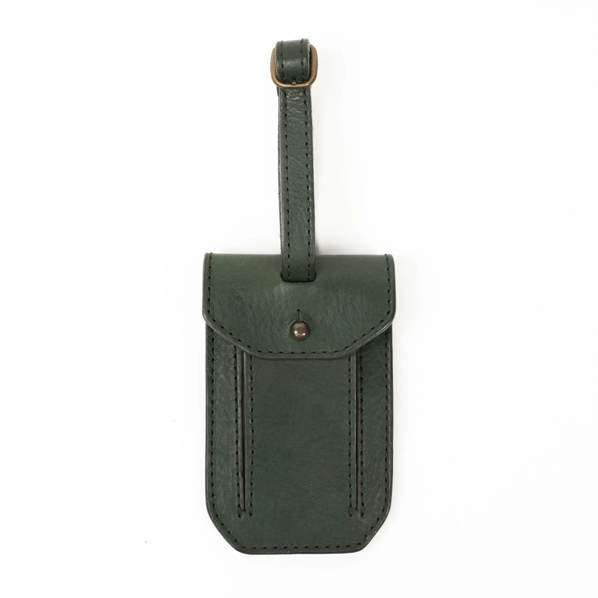 Alex Suede and Leather Travel Bag in Valencia Fern & Nebraska Forest Green by Moore & Giles