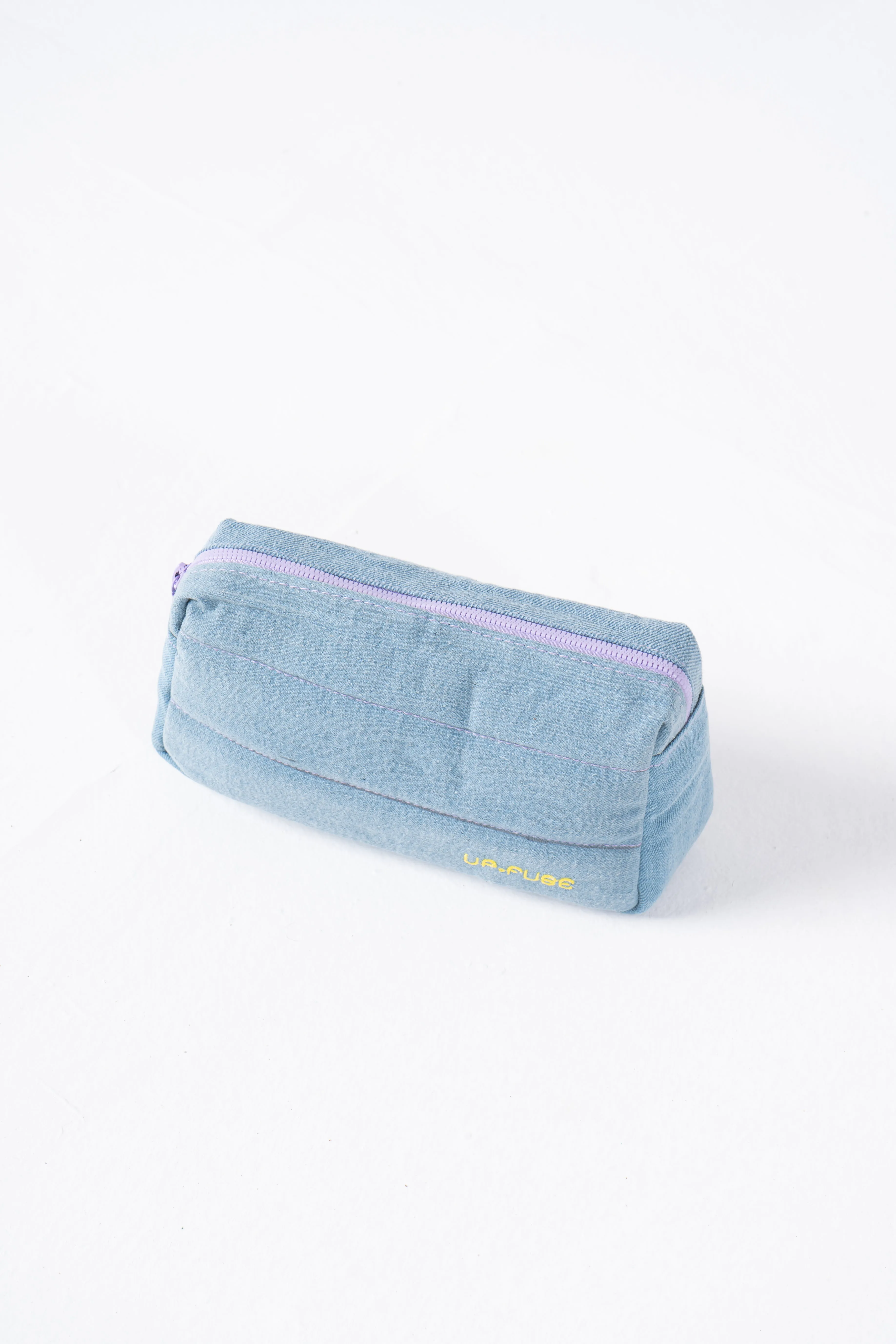 Denim Affair Pouch in Ice Blue