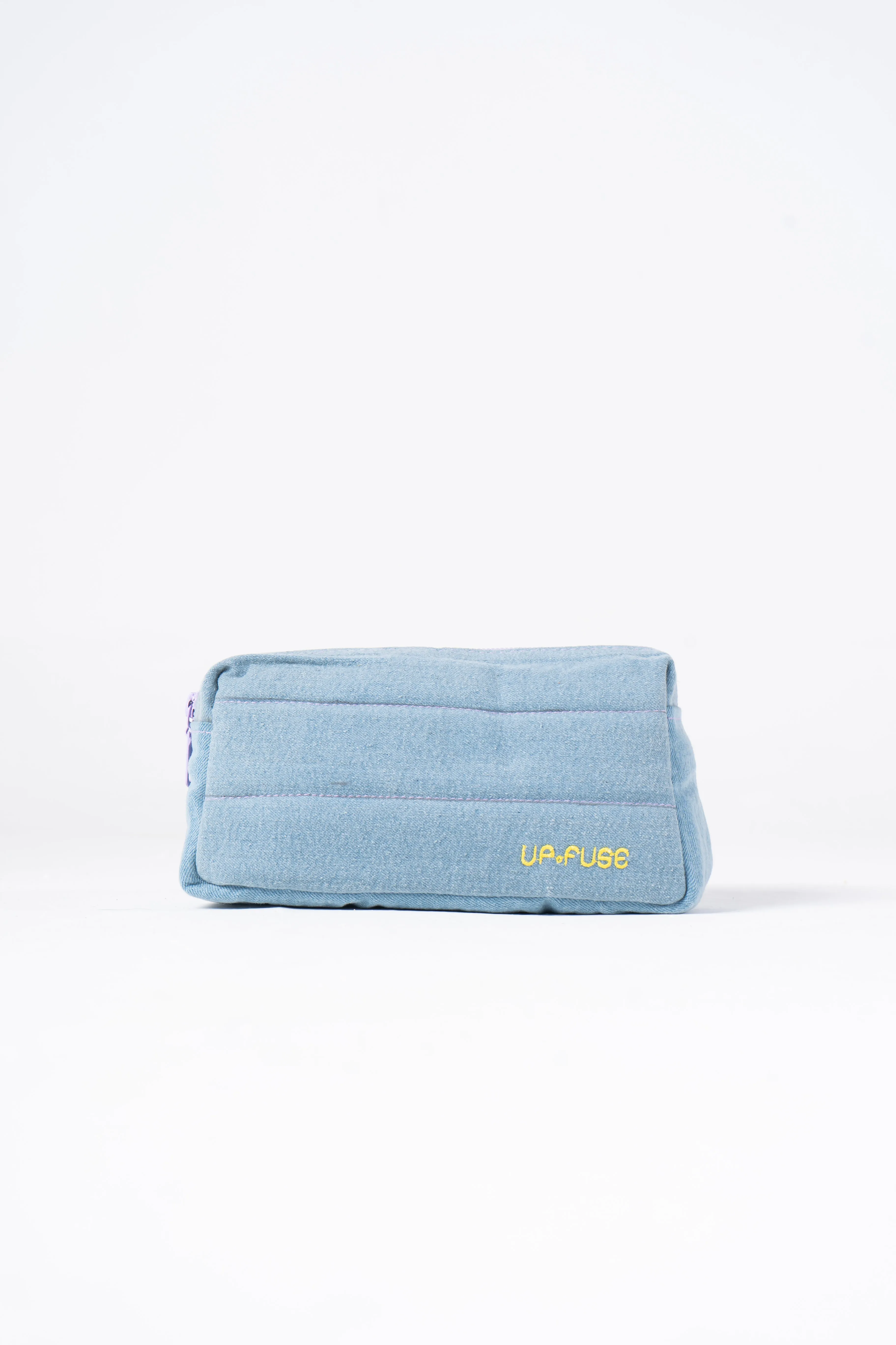 Denim Affair Pouch in Ice Blue