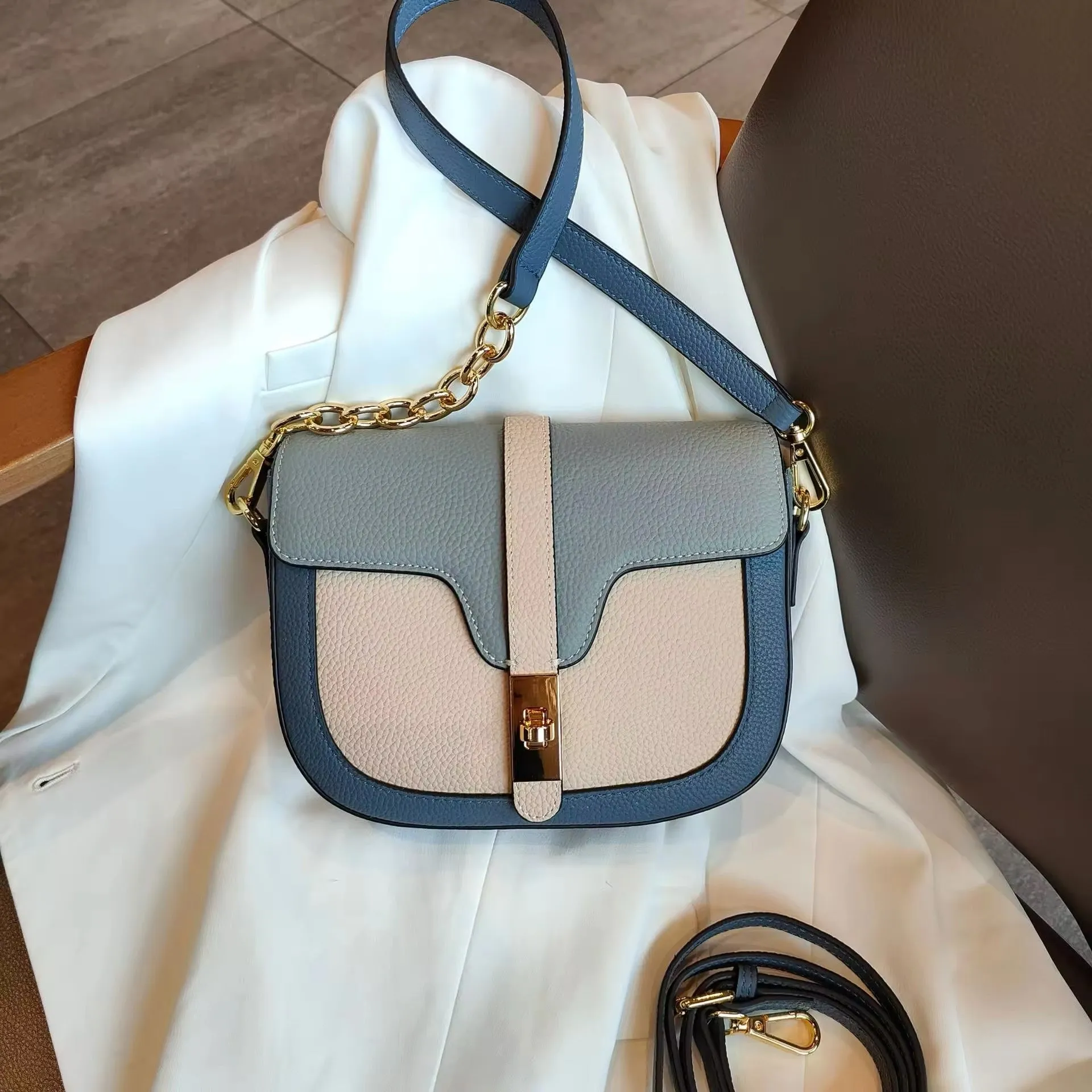 Elegant Women's Genuine Leather Handbag