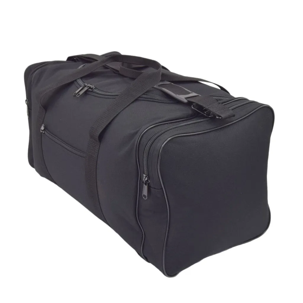 Flying Circle Large Square Duffel Bag