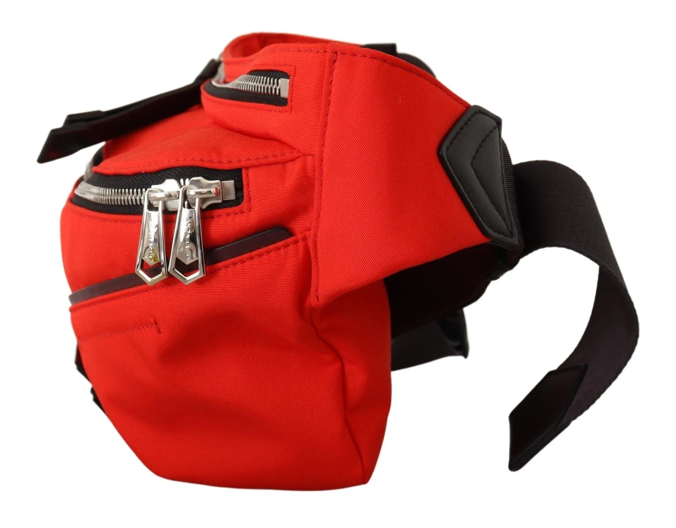 Givenchy Red Polyamide Downtown Large Belt Bag