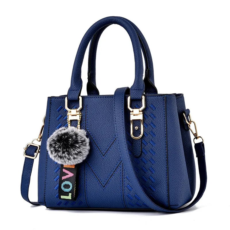 Handheld women's bag new style fashionable embroidery thread large capacity women's bag shoulder bag