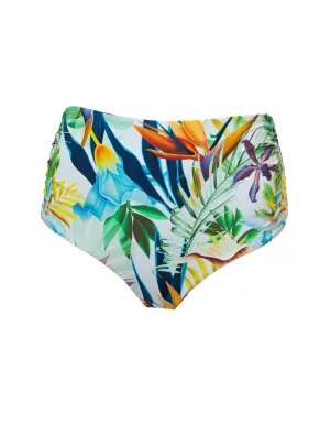 High Waist Bird of Paradise Womens Bikini Bottoms