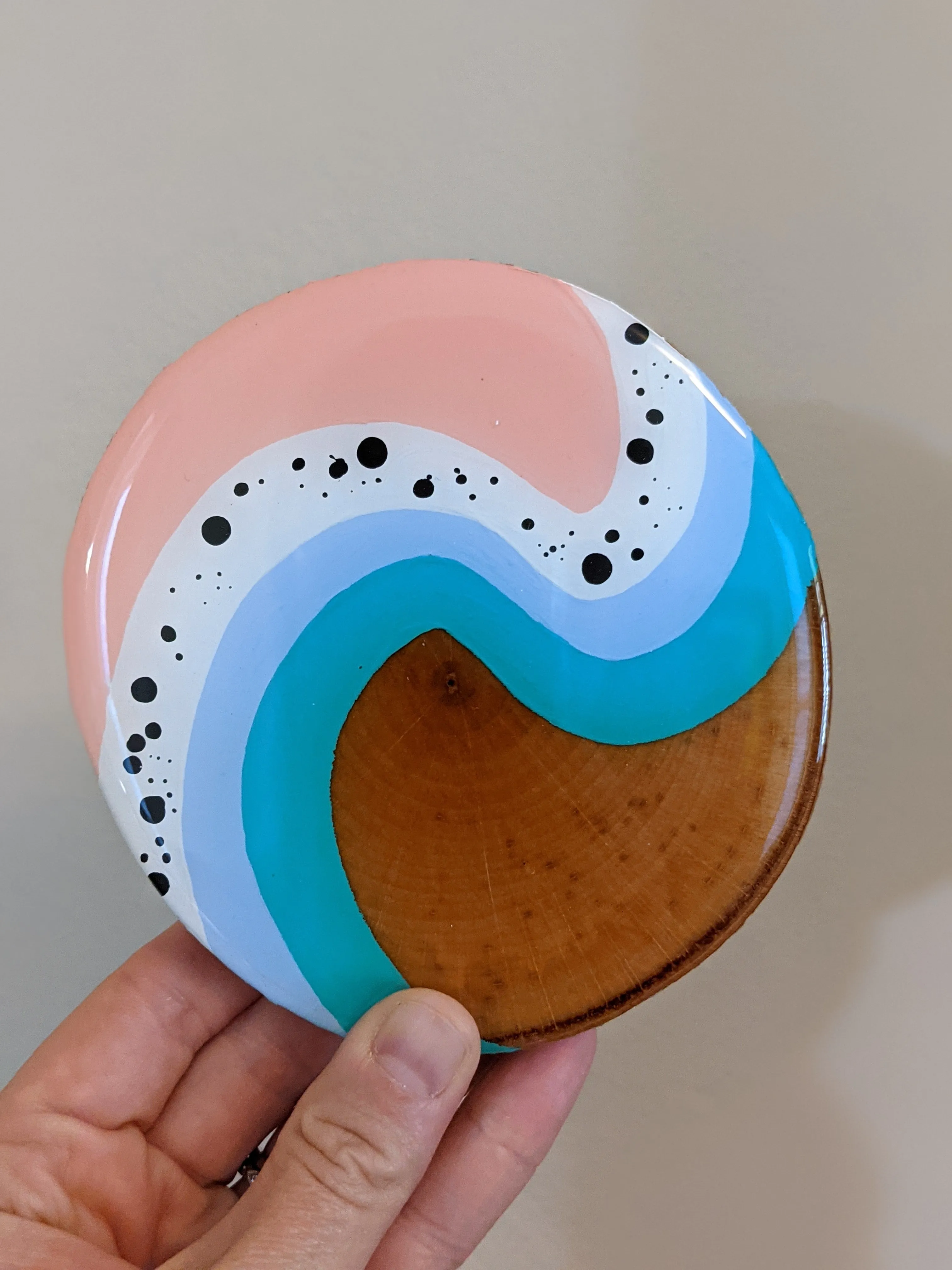 Lauren Strom Hand Painted Coasters (Multiple Styles)