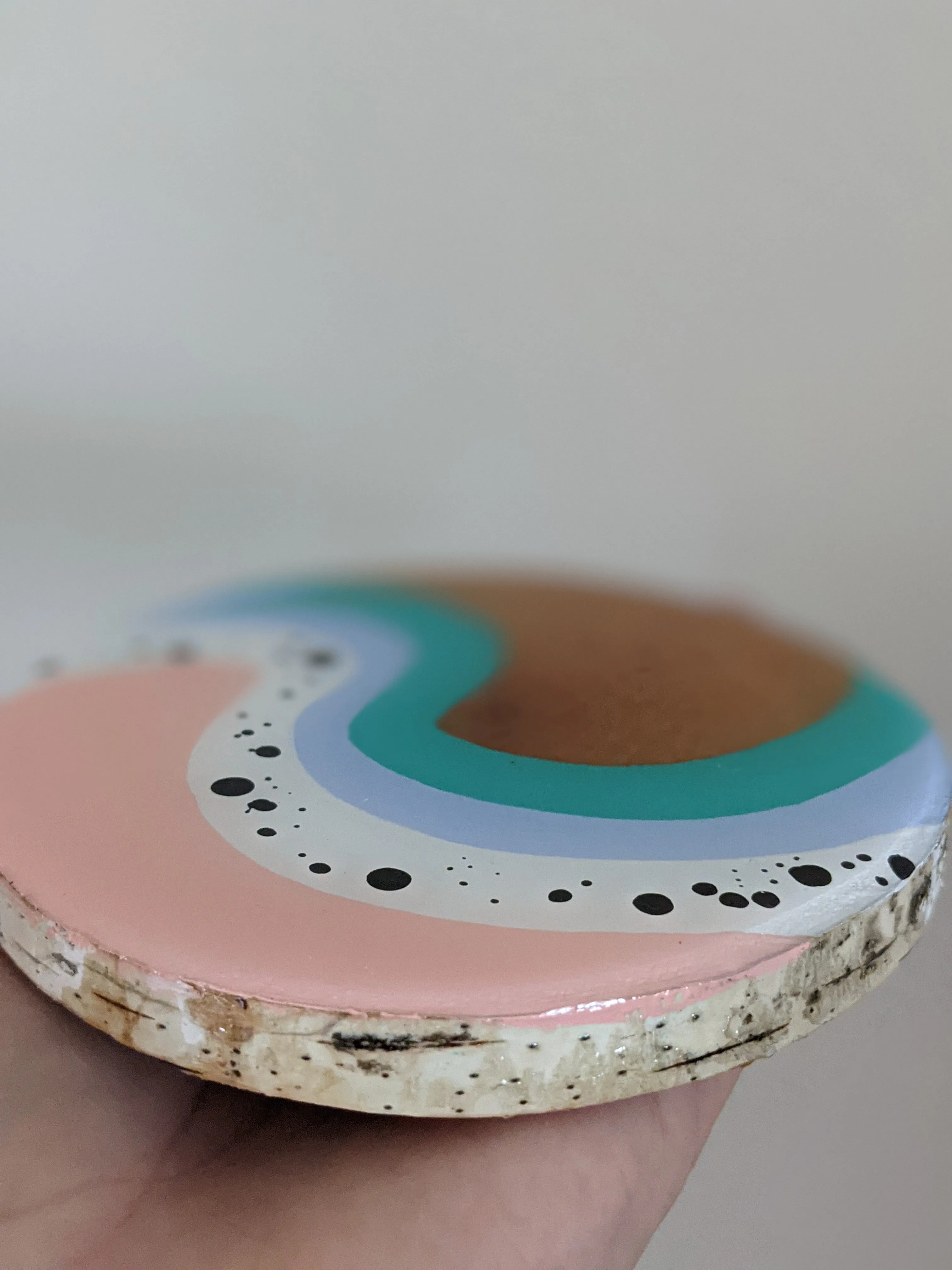 Lauren Strom Hand Painted Coasters (Multiple Styles)