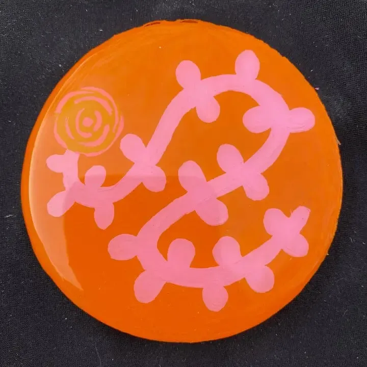 Lauren Strom Hand Painted Coasters (Multiple Styles)