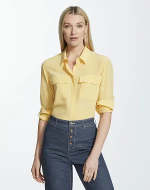 Lightweight Sandwashed Silk Zora Blouse