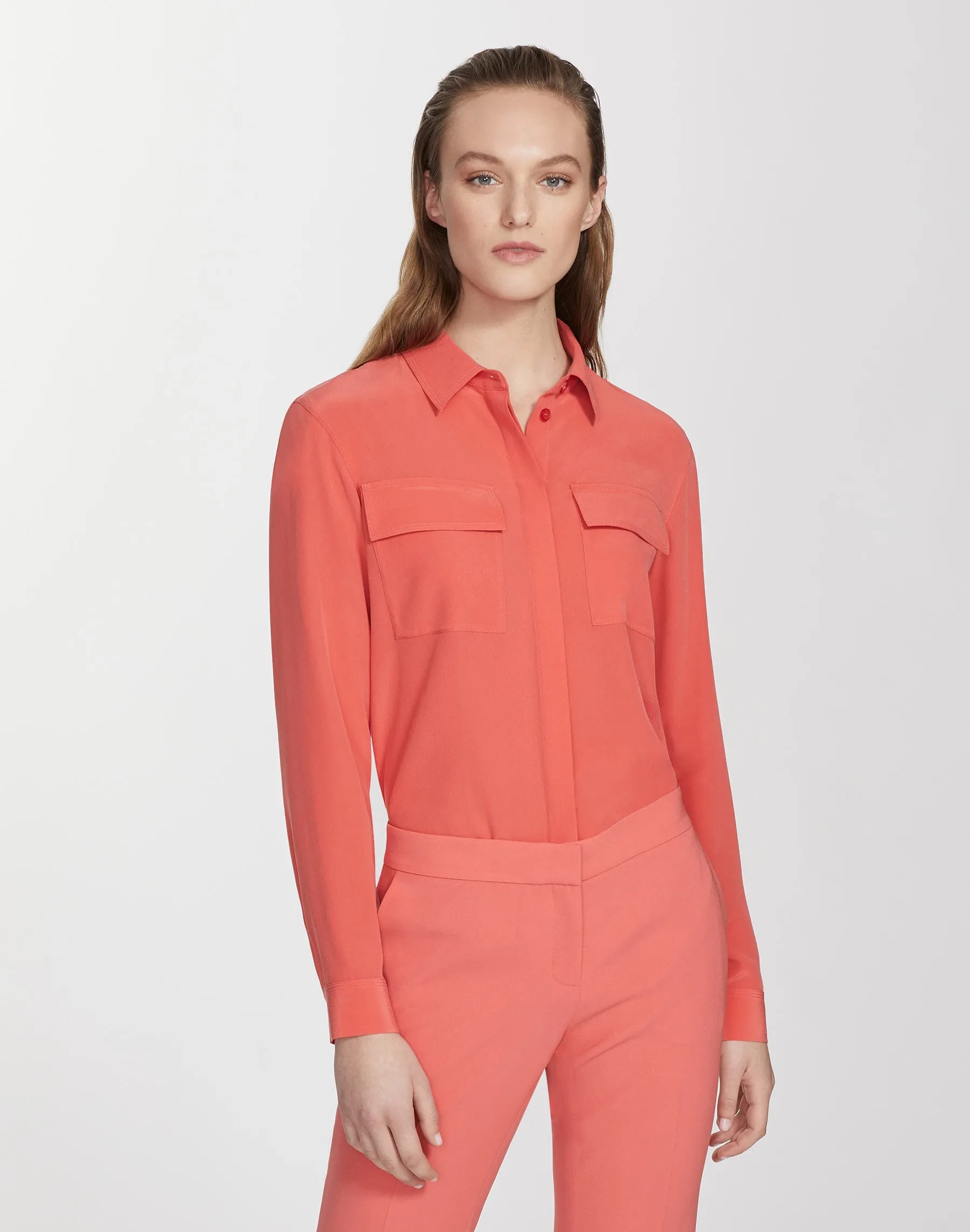 Lightweight Sandwashed Silk Zora Blouse