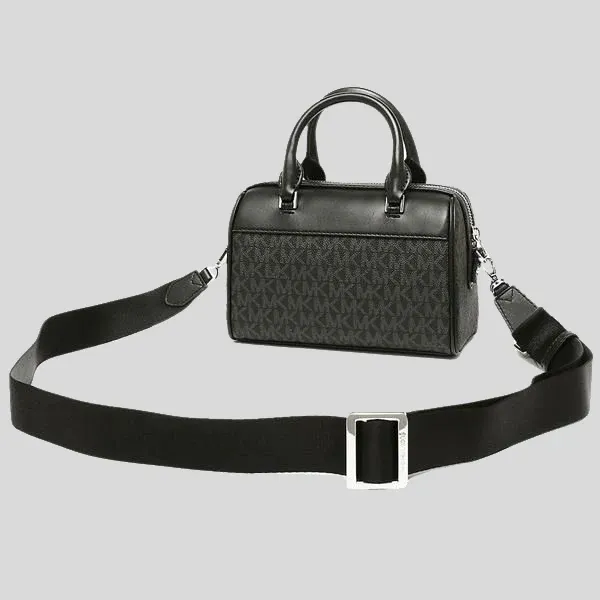 M.I.C.H.A.E.L K.O.R.S Travel Extra Small Duffle Crossbody Bag in Signature Black