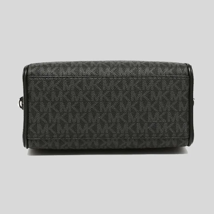 M.I.C.H.A.E.L K.O.R.S Travel Extra Small Duffle Crossbody Bag in Signature Black