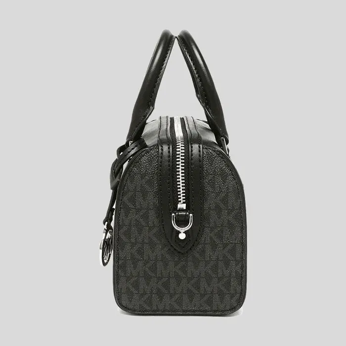 M.I.C.H.A.E.L K.O.R.S Travel Extra Small Duffle Crossbody Bag in Signature Black