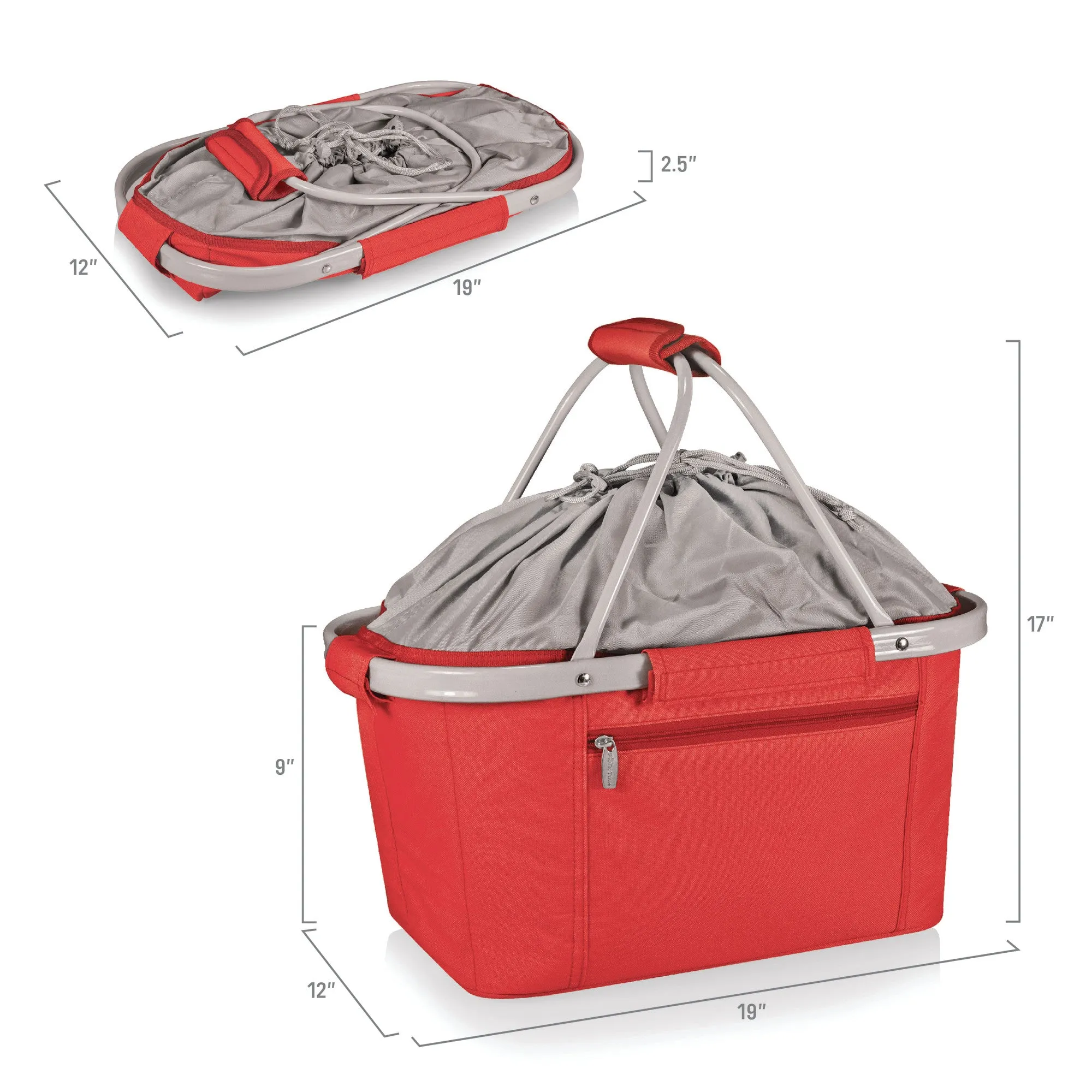 NC State Wolfpack - Metro Basket Collapsible Cooler Tote