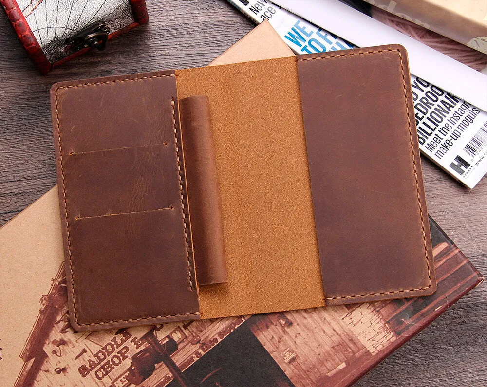 Personalized Field Notes Leather Journal Cover