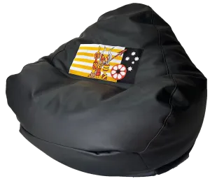 Tiwi Islands Flag Embroidered Vinyl Bean Bag