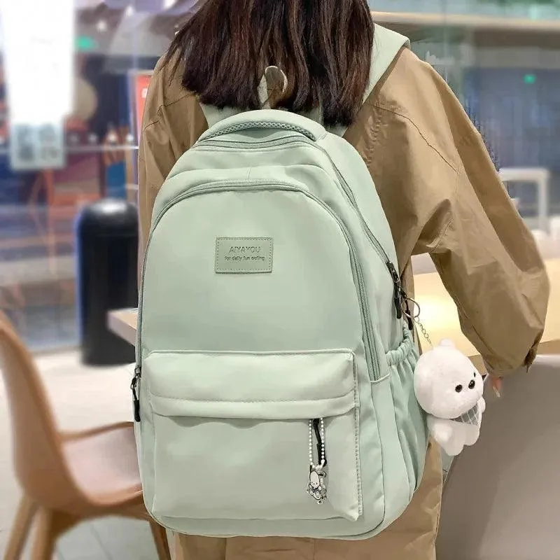 Trendy Waterproof Women's College Backpack