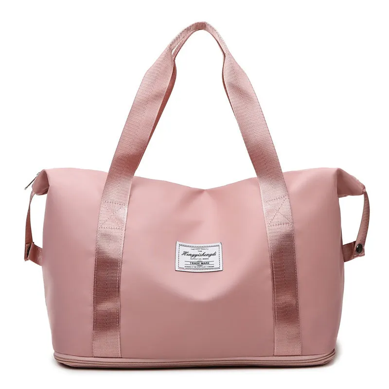 wet and dry separation sports bag