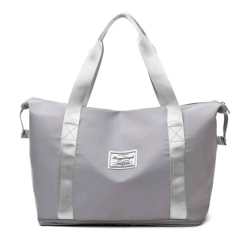 wet and dry separation sports bag