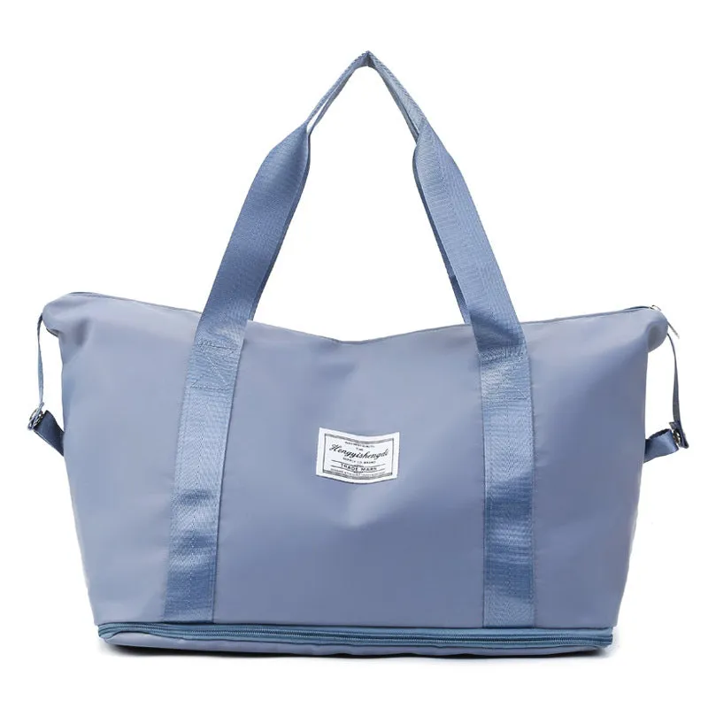 wet and dry separation sports bag