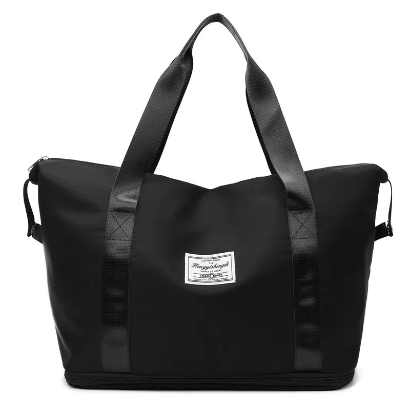 wet and dry separation sports bag
