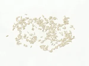 White Opaque Pipe / Bugle Glass Seed Beads- 4.5 mm (Wholesale)