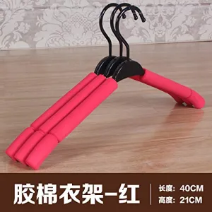 Xyijia Hanger Non Slip Colloid Cotton Hanger Foam Plastic Hanger Wardrobe Garment Anti Slip